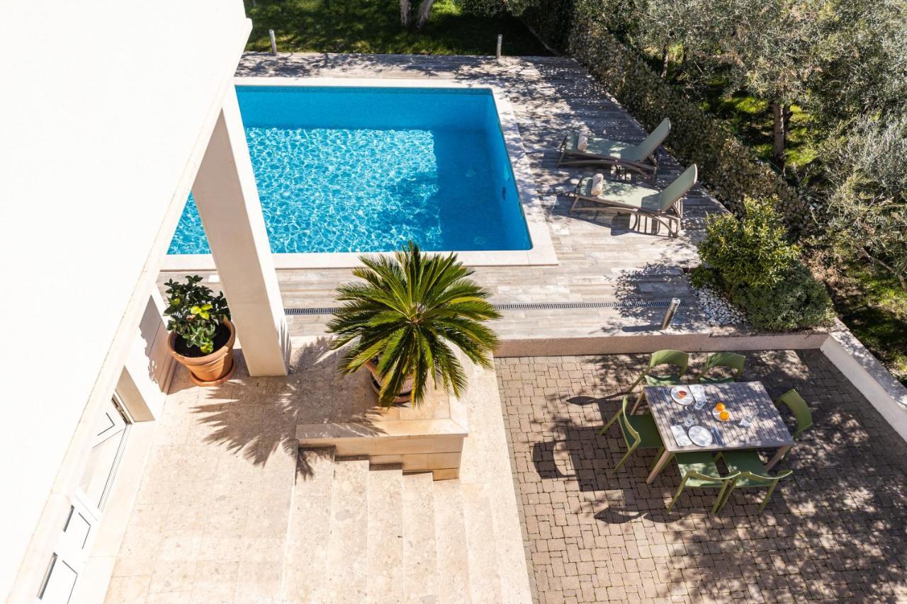 Apartamento The Olive Poolhouse Split Exterior foto