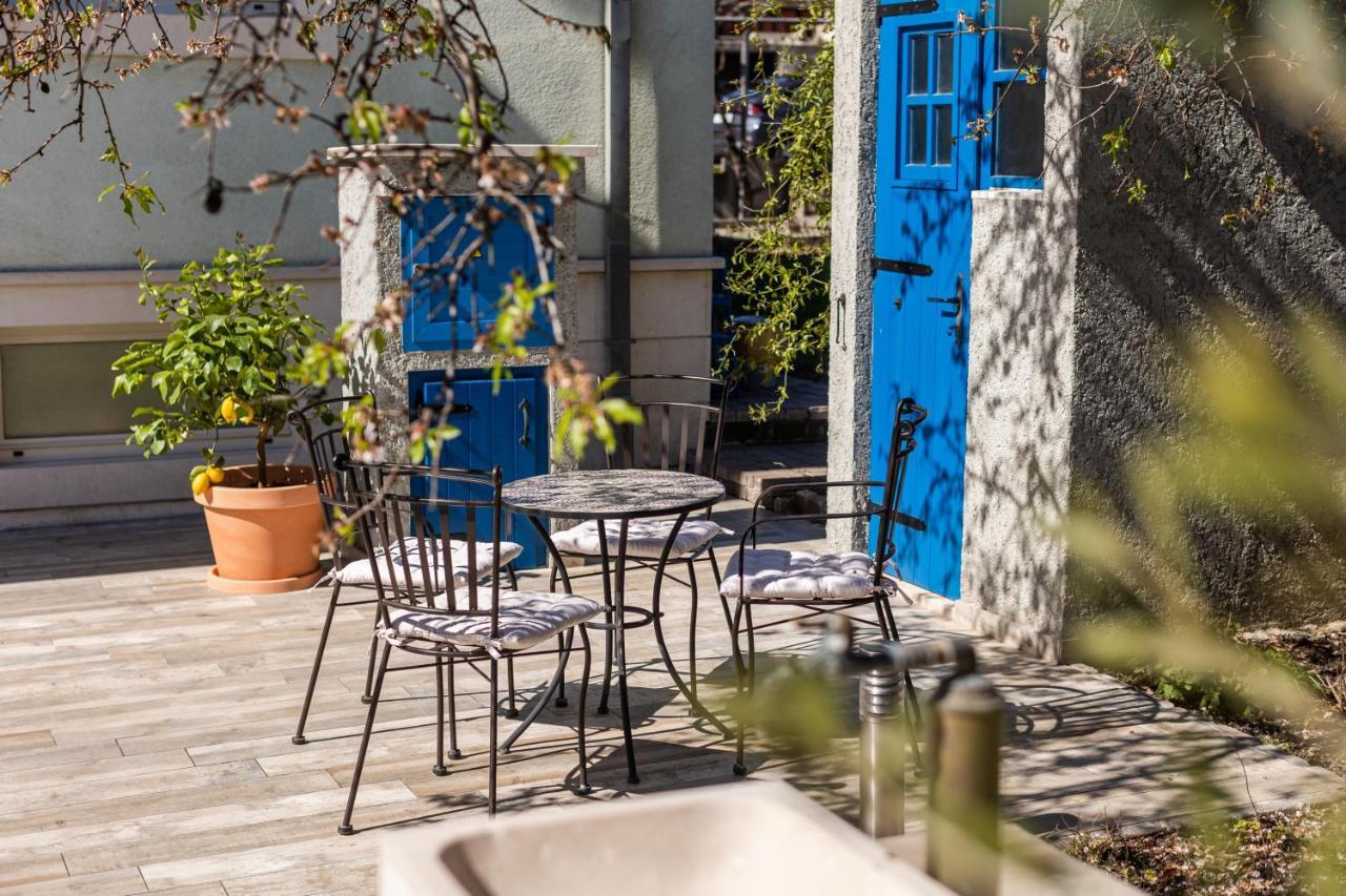 Apartamento The Olive Poolhouse Split Exterior foto